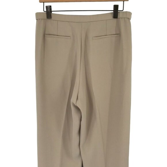 Pendleton Womens Beige High-Waisted Trousers pants Size 10 short - Picture 13 of 13